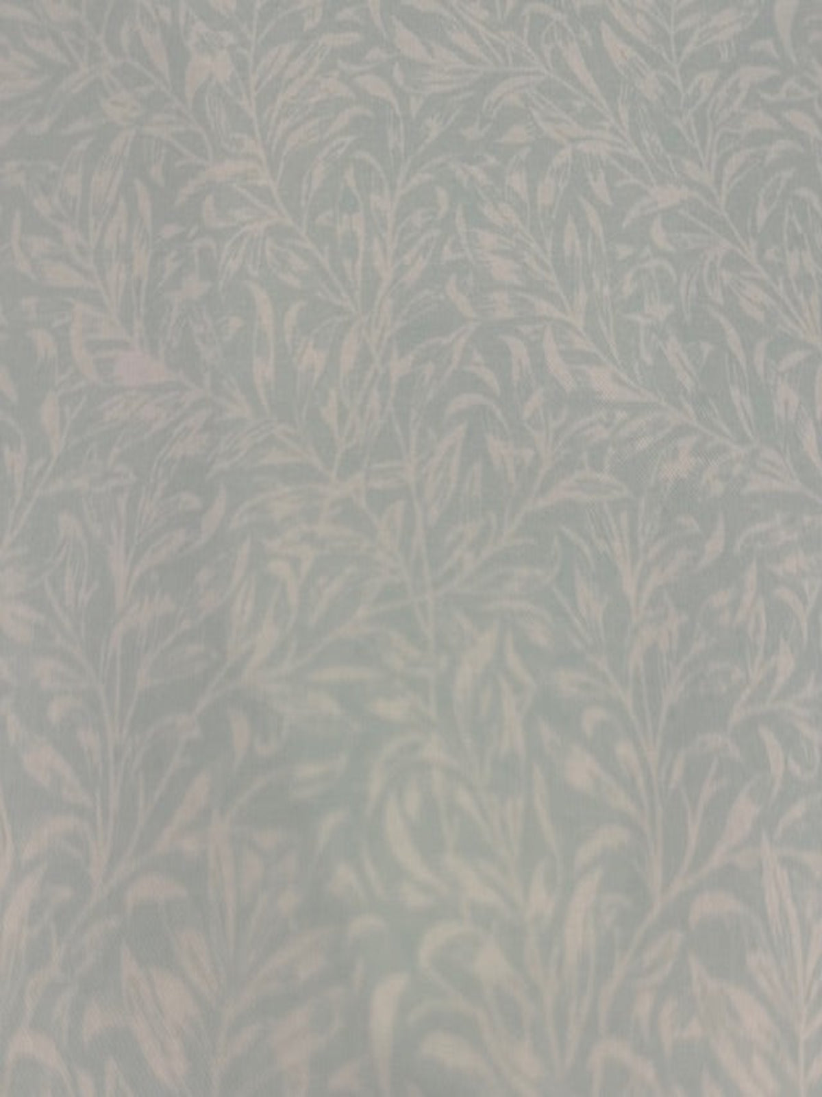 Willow Bough Trailing Leaf on Seafoam Cotton by "William Morris"