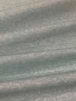 Willow Bough Trailing Leaf on Seafoam Cotton by "William Morris"