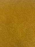 Willow Bough Trailing Leaf on Ochre Cotton by "William Morris"