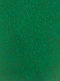 Willow Bough Trailing Leaf on Rich Green Cotton by "William Morris"