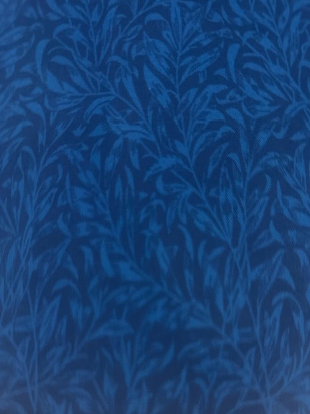 Willow Bough Trailing Leaf on Navy Cotton by "William Morris"