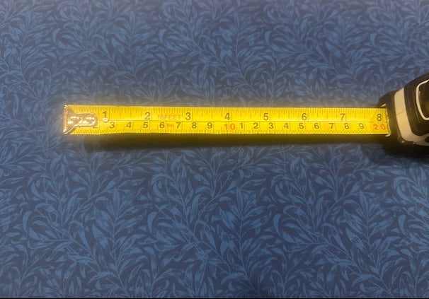 Willow Bough Trailing Leaf on Navy Cotton by "William Morris"