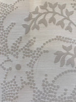 White Spotted Leaf Jacquard