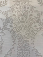 White Spotted Leaf Jacquard