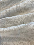 White Spotted Leaf Jacquard