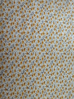 Yellow/Orange Ditsy on Cotton Poplin