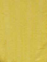 Yellow Summer Weight with Stripes Running Along the Fabric