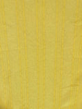 Yellow Summer Weight with Stripes Running Along the Fabric