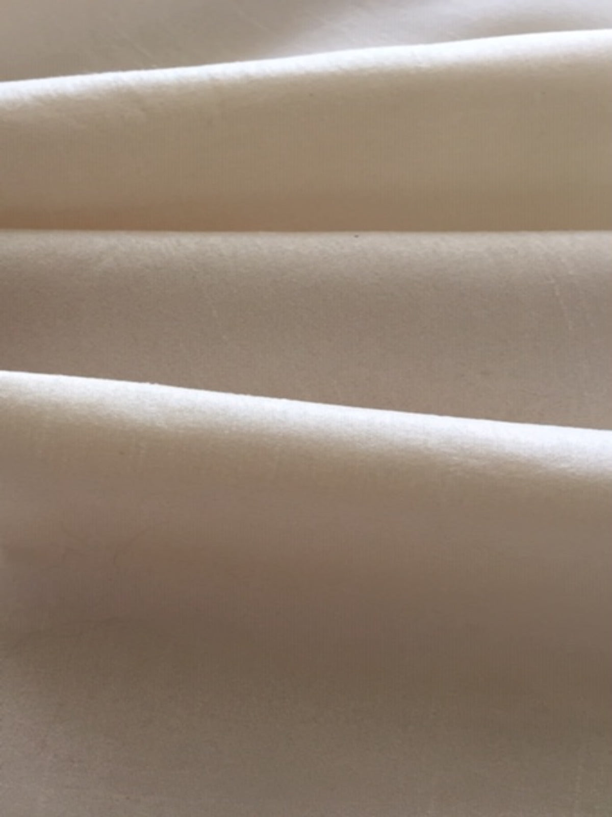 Ivory Satin Backed Dupion