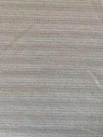 Beige/Ivory irregular knitted stripe - Deadstock fabric on AmoThreads