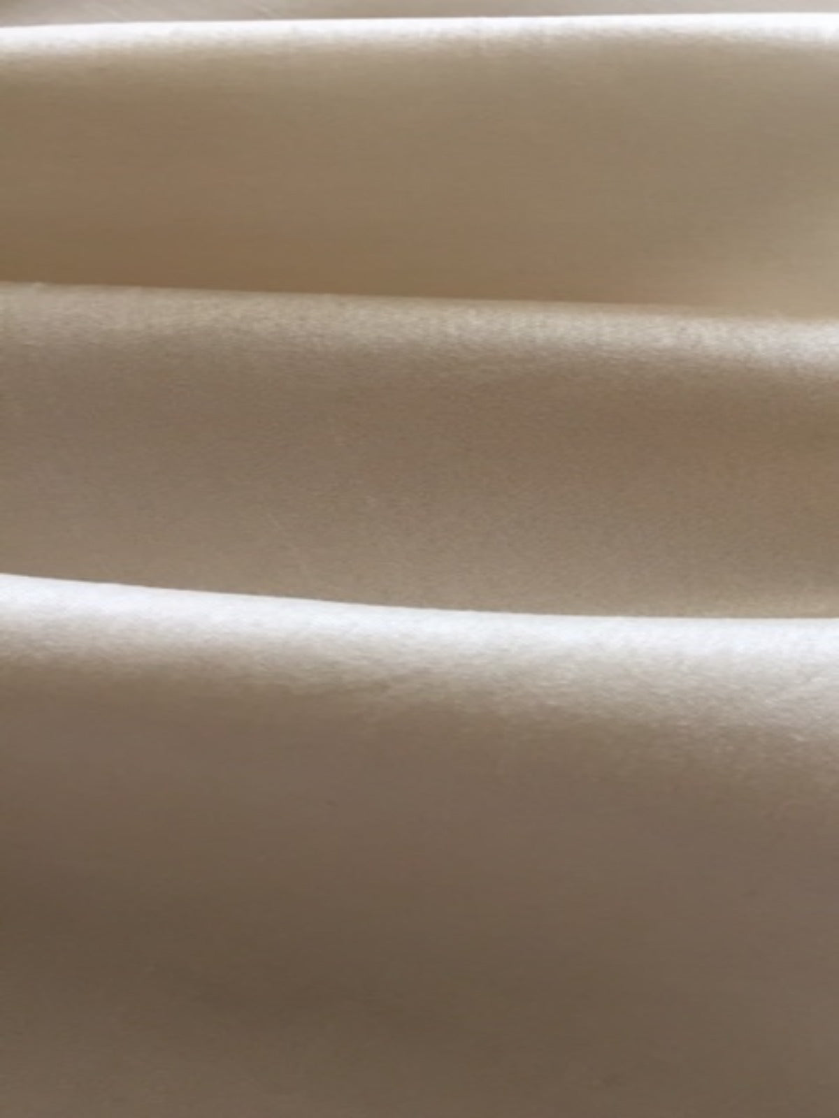 Ivory Satin Backed Dupion