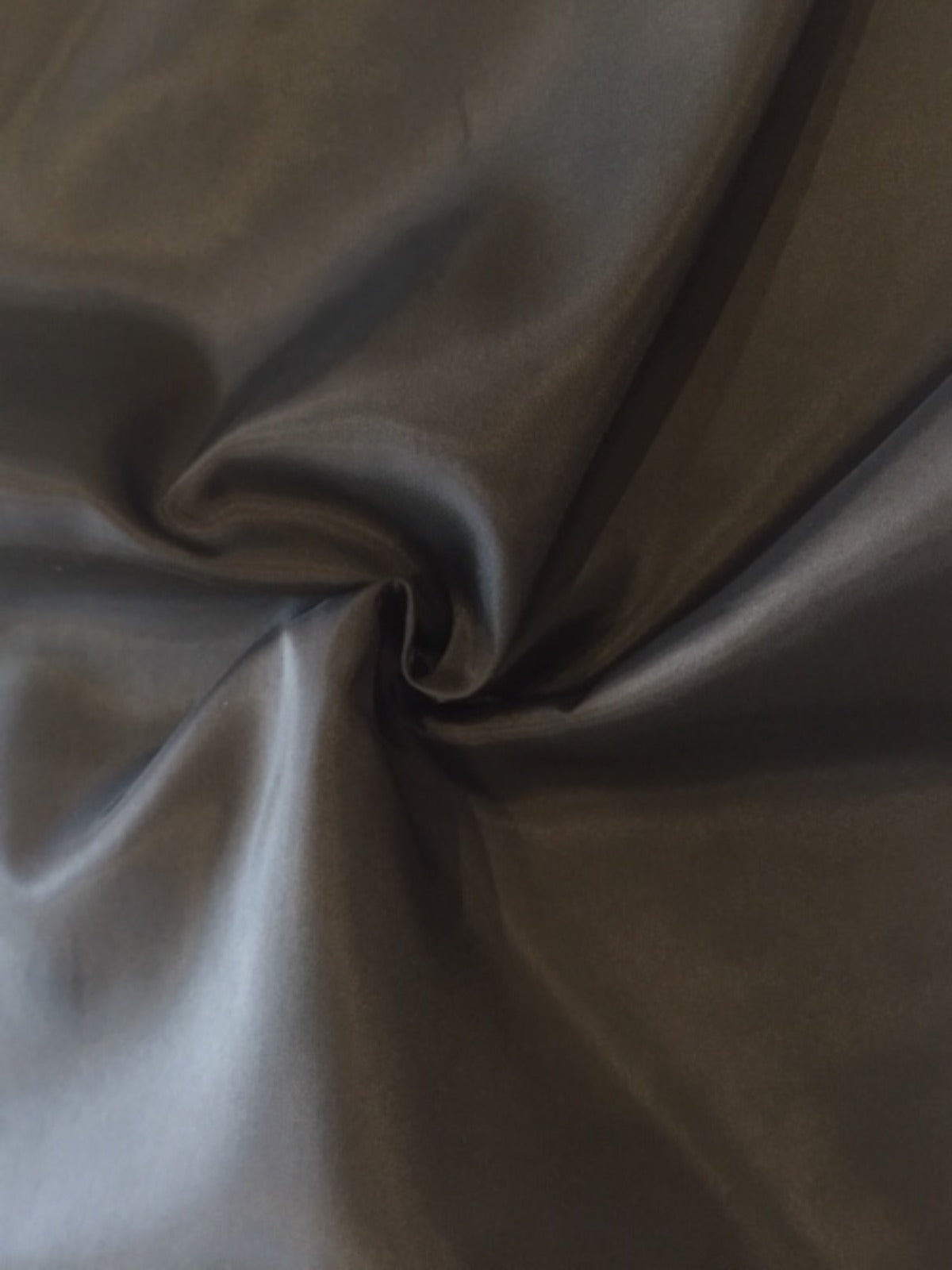 Black Twill RECYCLED Polyester Lining - Deadstock fabric on AmoThreads