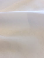 Ivory Silky Satin RECYCLED Polyester - Deadstock fabric on AmoThreads