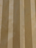 Gold on Gold wide stripe Silk Taffeta - Deadstock fabric on AmoThreads