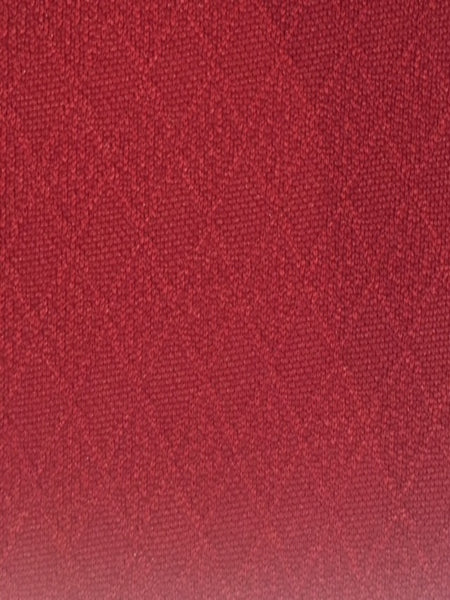 Burgundy self coloured Jacquard diamond knit - Deadstock fabric on AmoThreads