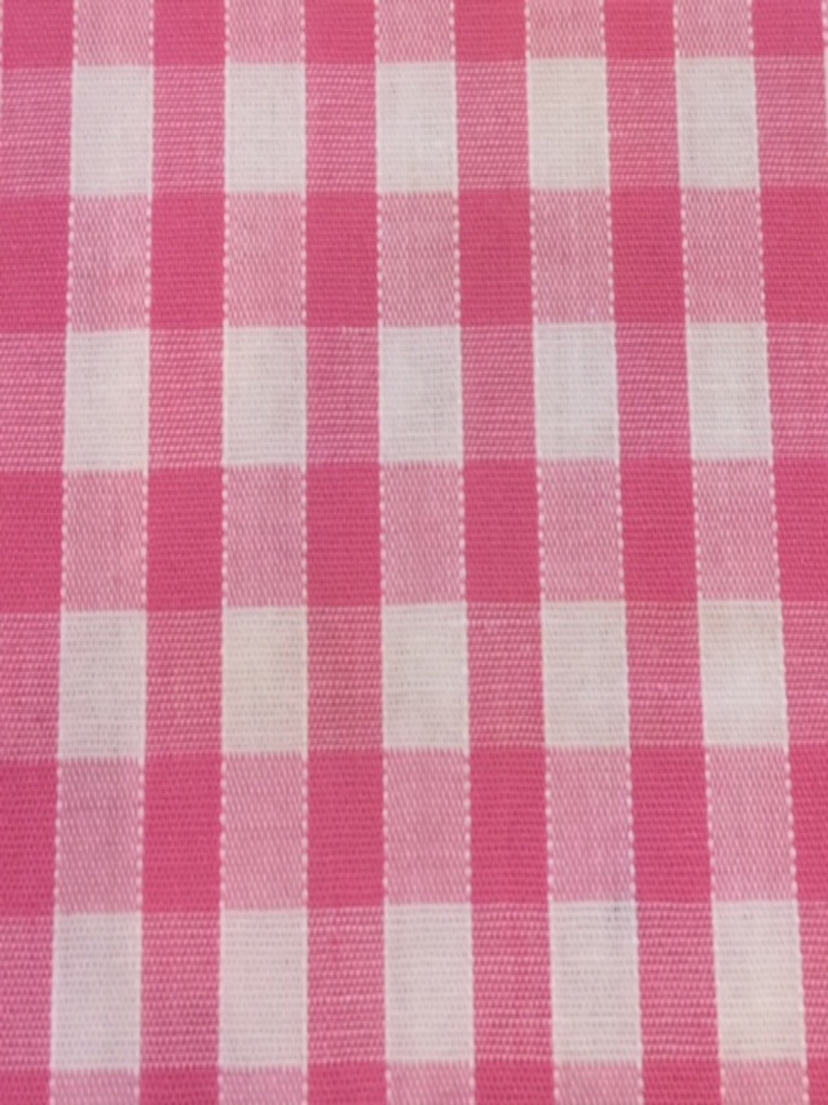 Pink 1/4" Gingham Check - Deadstock fabric on AmoThreads