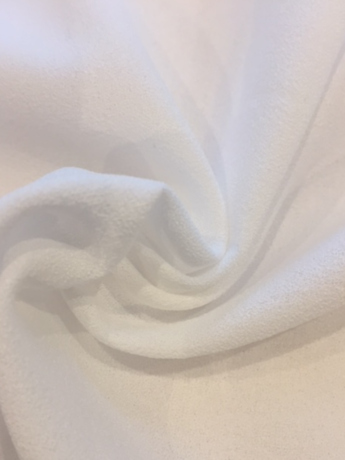 Ivory Moss Crepe Woven Blouse Weight