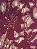 Claret Corded Lace