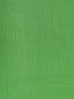 Bright Lime Crushed Cotton
