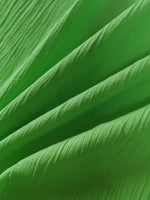 Bright Lime Crushed Cotton