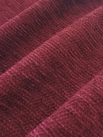 Burgundy Soft Handle Textured Weave