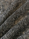 Dark Grey Soft Feel Dash Design Crochet