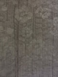 Grey Crinkle With Shadow Flower Print
