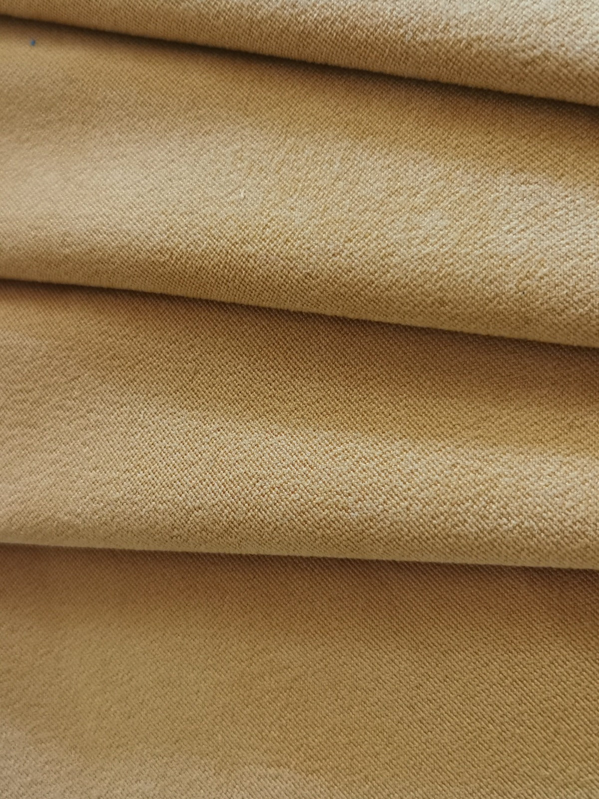 Mustard Single-Sided Suede Brushed Suede Feel With Stretch