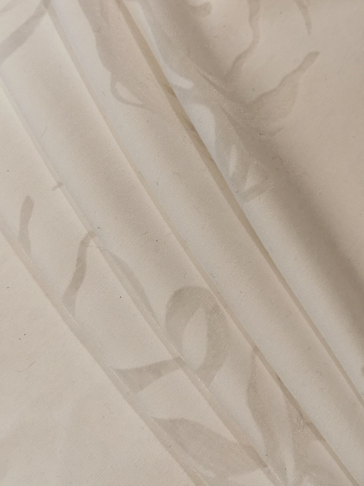 Off White Large Rose Burnout