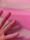 Florescent Pink Nylon dress net - Deadstock fabric on AmoThreads
