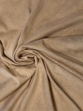 Beige Suede one Side, Sheen the other, Fluid Drape
