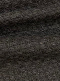 Black Knot Weave Wool Mix
