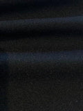 Black Twill with Mechanical Stretch RECYCLED Polyester