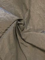 Black Mid Weight Slight Crinkle Taffeta