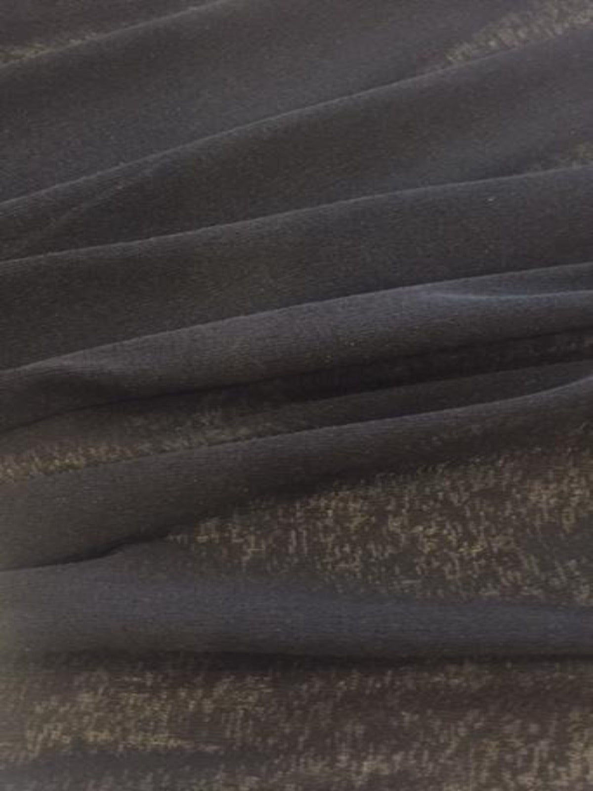 Black Mock Devore - Deadstock fabric on AmoThreads