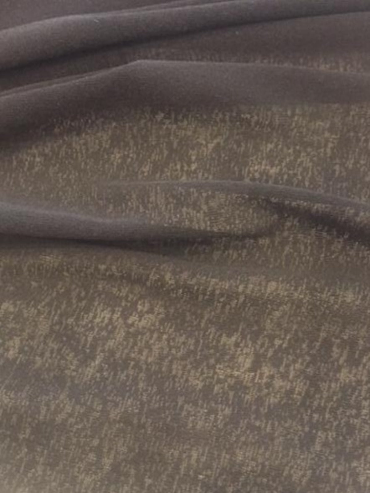 Black Mock Devore - Deadstock fabric on AmoThreads