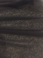 Black Mock Devore - Deadstock fabric on AmoThreads