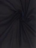 Black Fine Knitted Chiffon - Deadstock fabric on AmoThreads