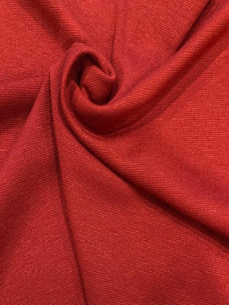 Burgundy Red Ponte Roma Knit