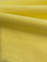 Bright Yellow Firm Linen
