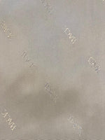 Cream Acetate/Viscose "Back" Jacquard Taffeta Lining