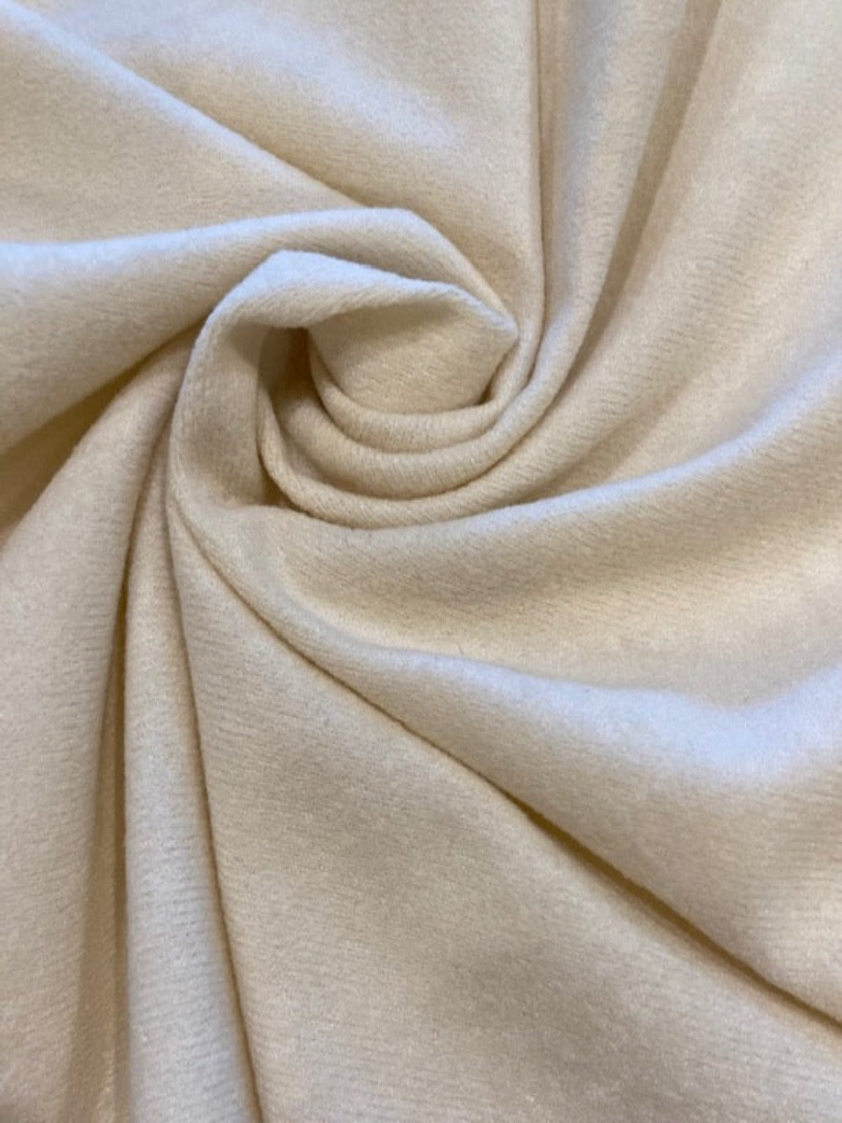 Cream One Sided Brushed Feel