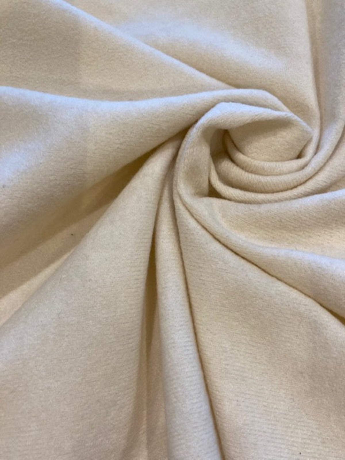 Cream One Sided Brushed Feel