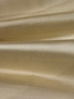 Cream / Cream Stripe Silk Dupion