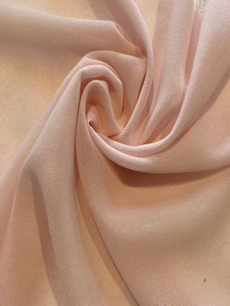 Dusty Pink Georgette with One Way Stretch