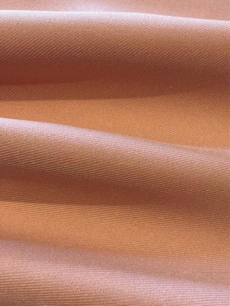 Dusty Pink Twill with Mechanical Stretch RECYCLED Polyester
