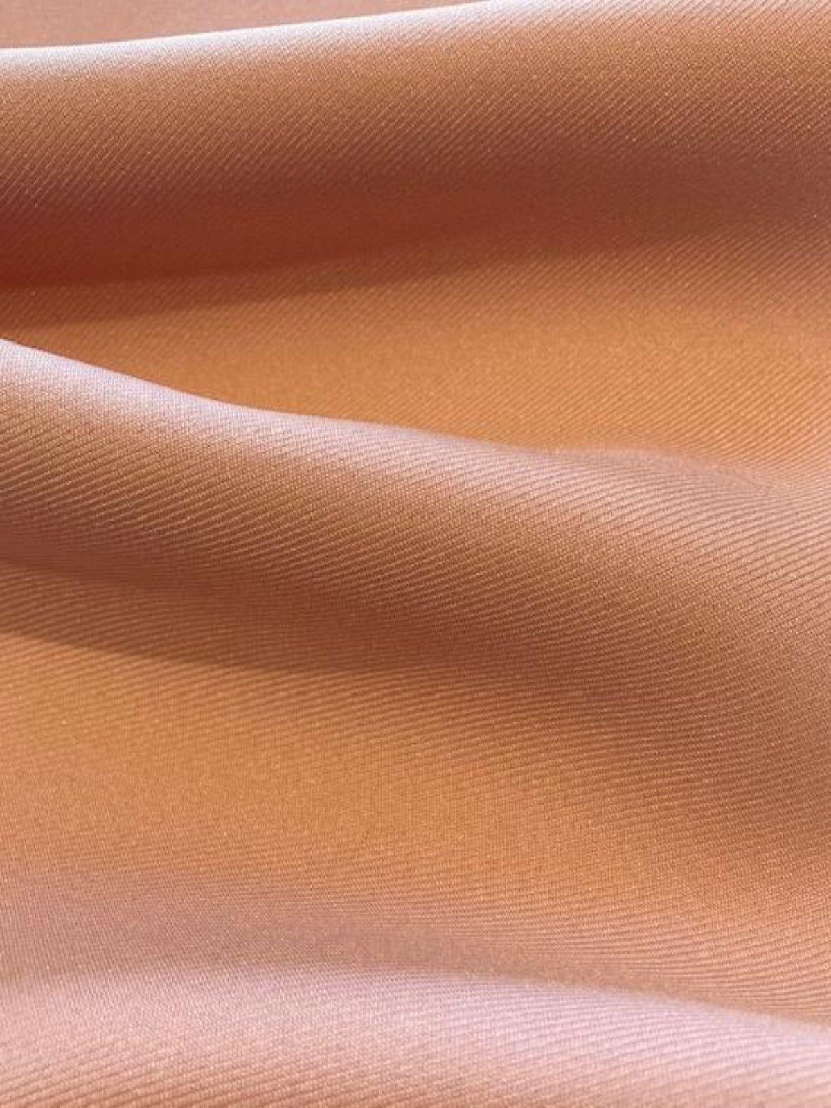 Dusty Pink Twill with Mechanical Stretch RECYCLED Polyester