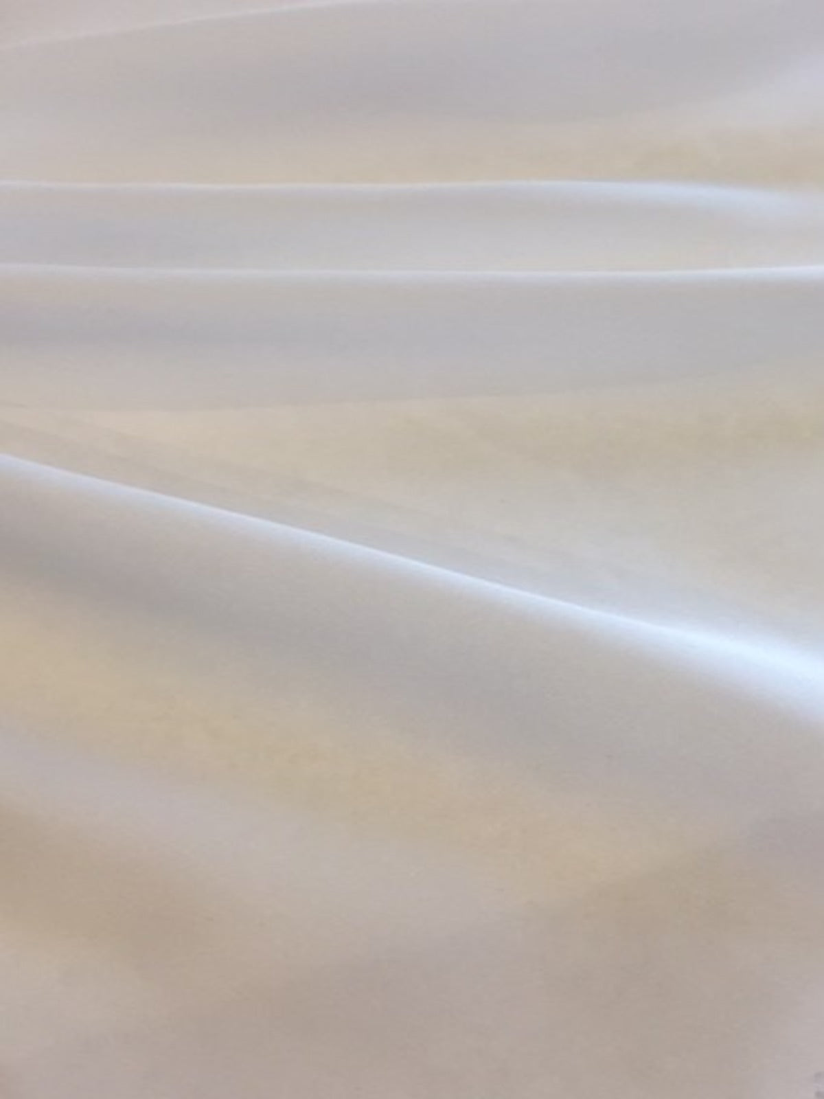 Ivory Silky Satin RECYCLED Polyester - Deadstock fabric on AmoThreads