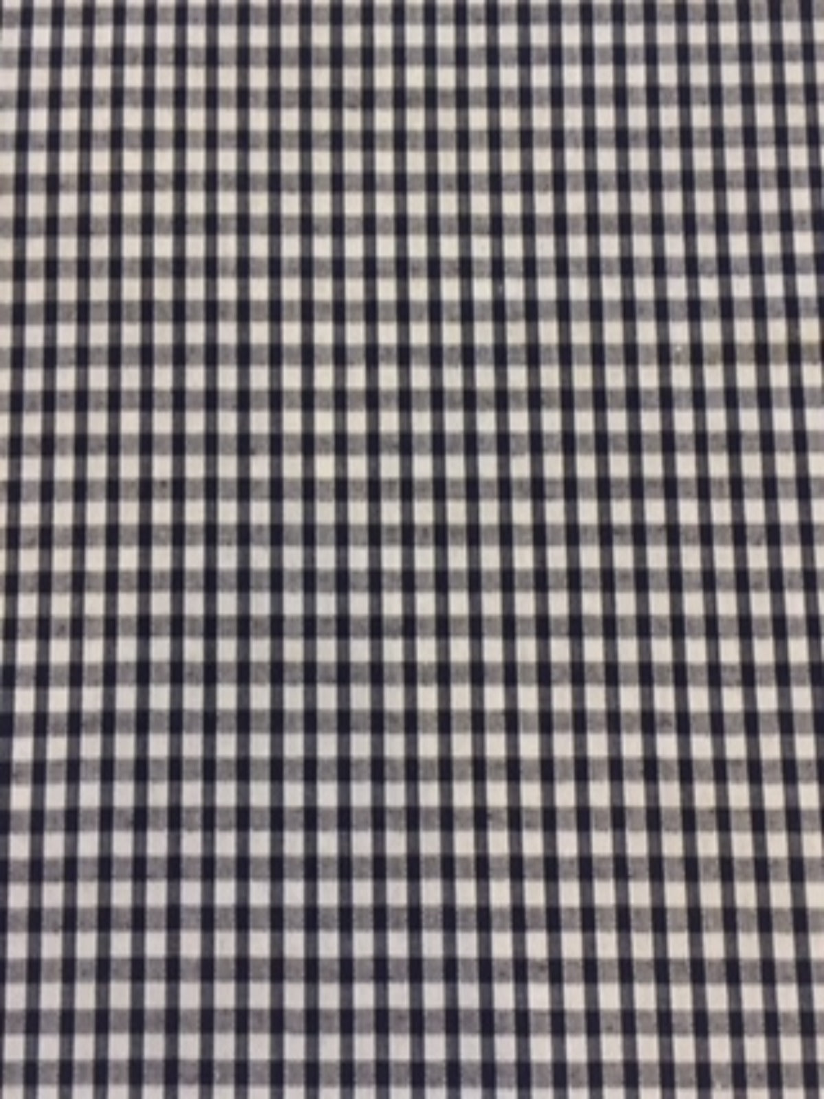 Navy 1/8" Gingham Check