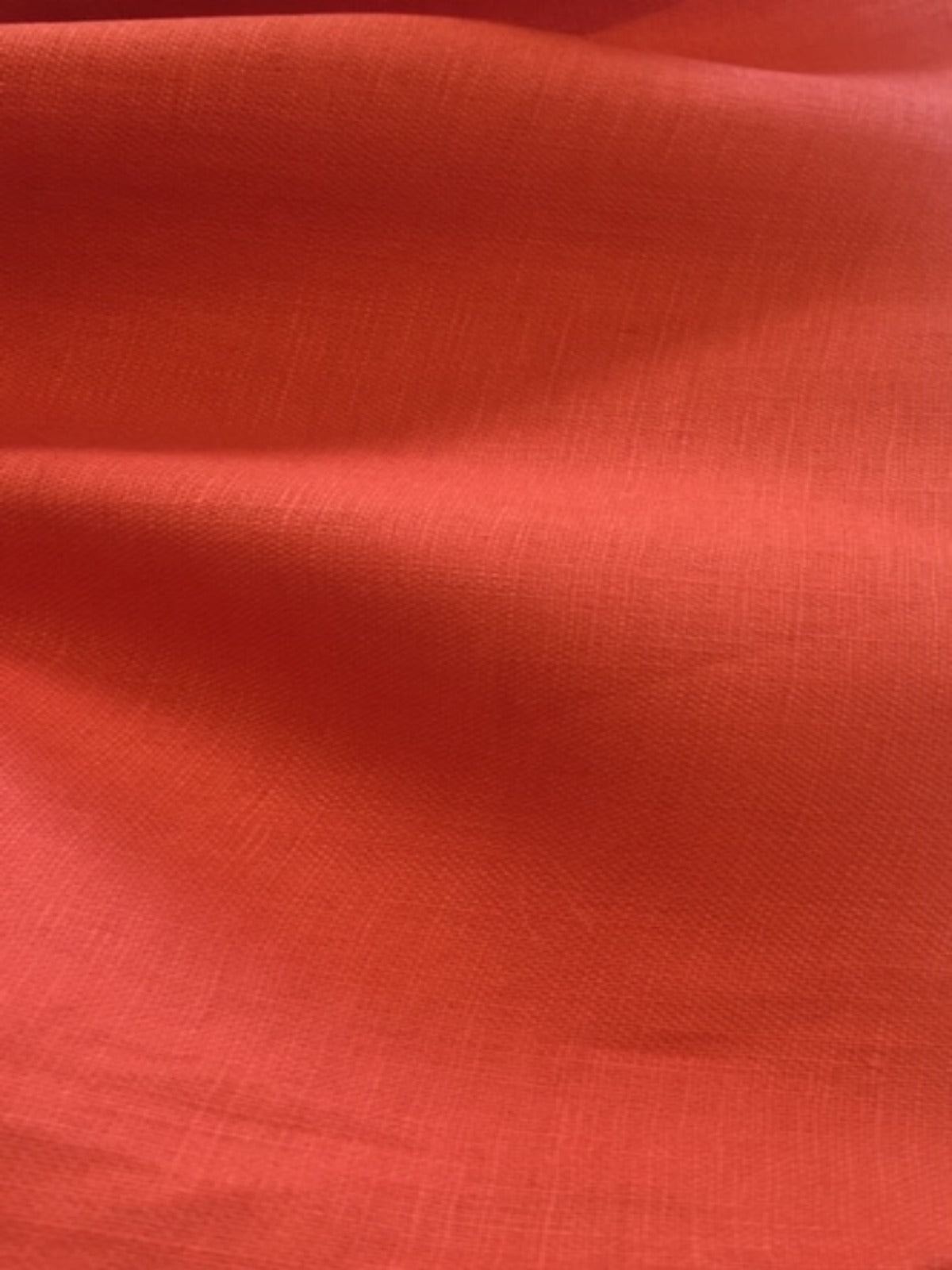 Bright Coral Firm linen